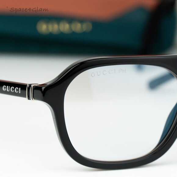 BRAND NEW Gucci GG1673S 001 Black Photochromic Pilot Eyeglasses GG 1673S - Picture 3 of 8